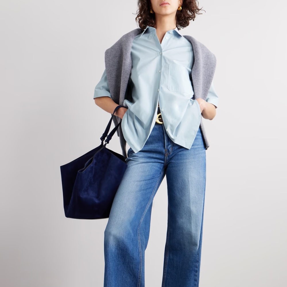 Toteme organic cotton poplin shirt